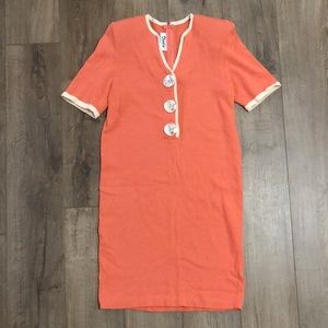 Vintage TOULA wool blend knit dress